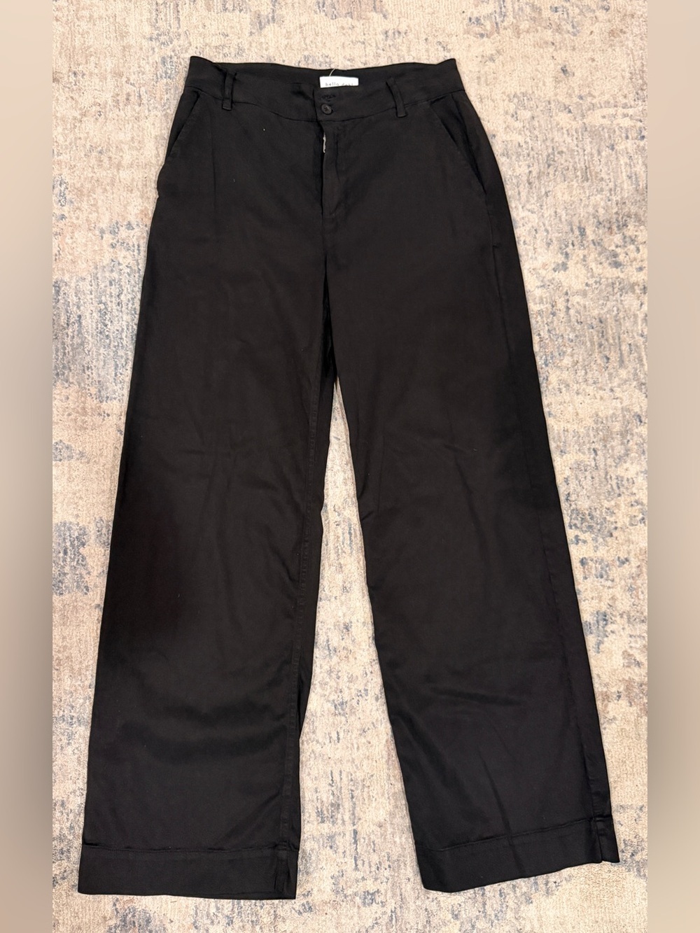Bella Dahl Black Wide-Leg Pants - Picture 3 of 6